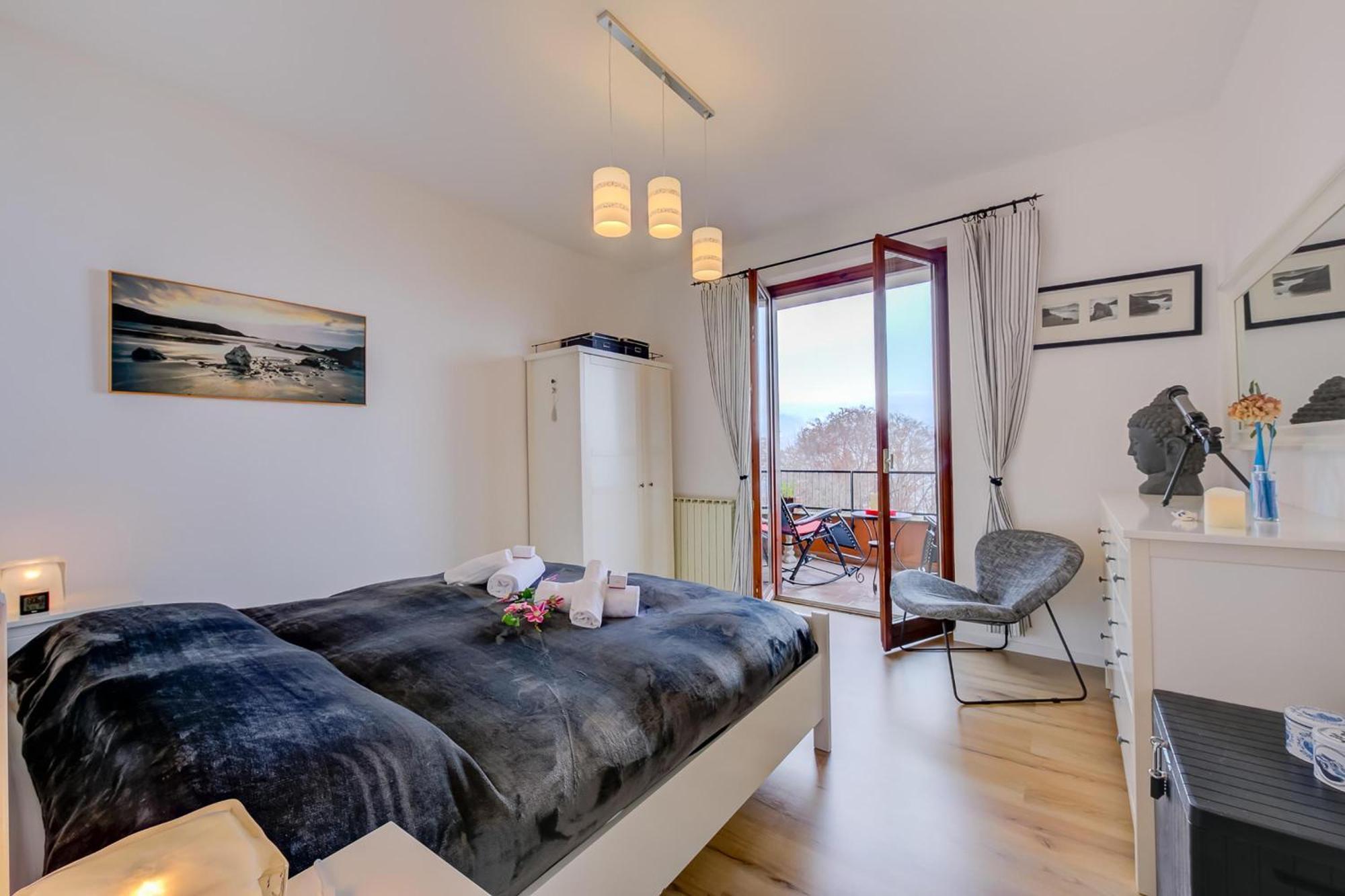 Ferienwohnung La Bellavista Penthouse Stresa Exterior foto