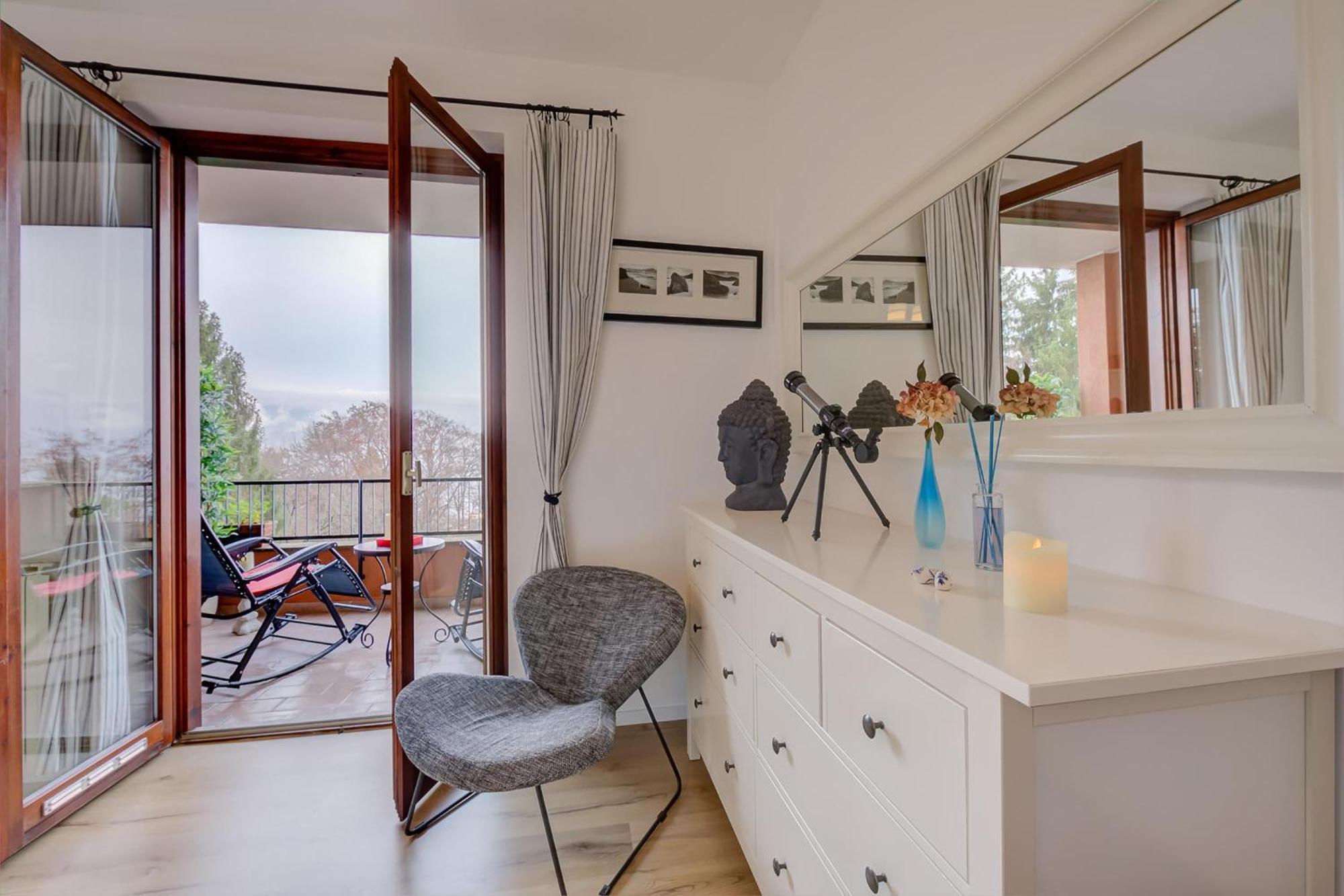 Ferienwohnung La Bellavista Penthouse Stresa Exterior foto