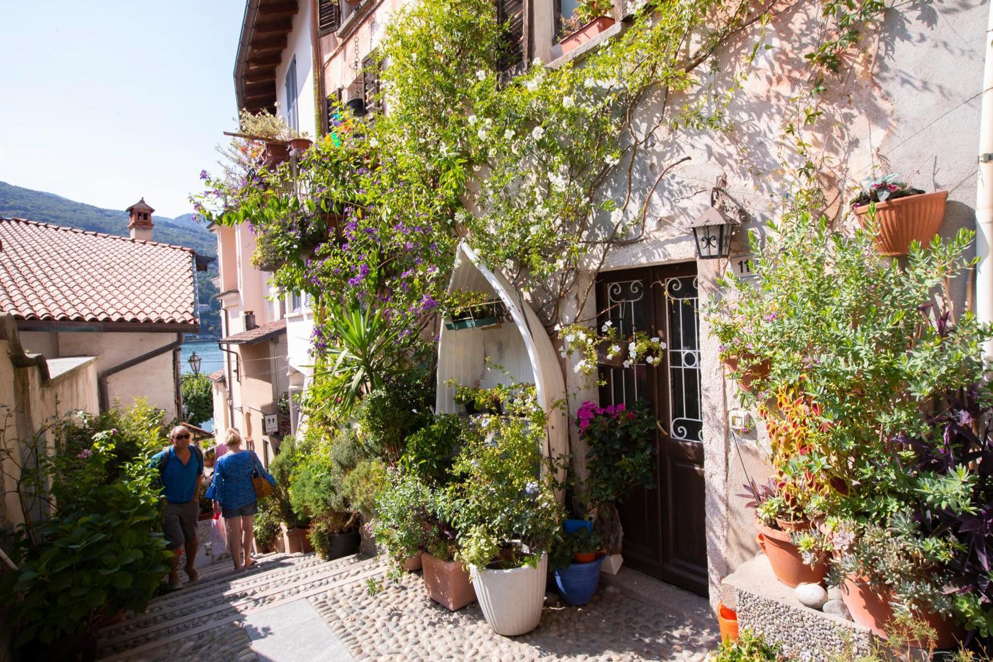 Ferienwohnung La Bellavista Penthouse Stresa Exterior foto